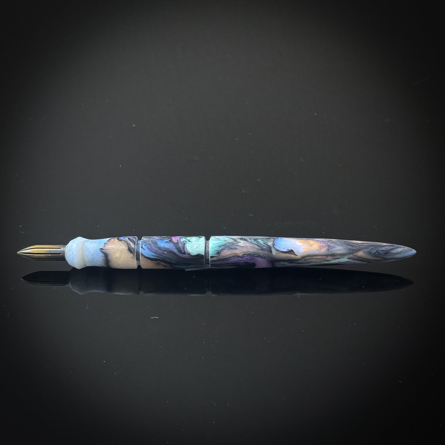 Papillon Contoured Nib Holder Low Lustre Finish
