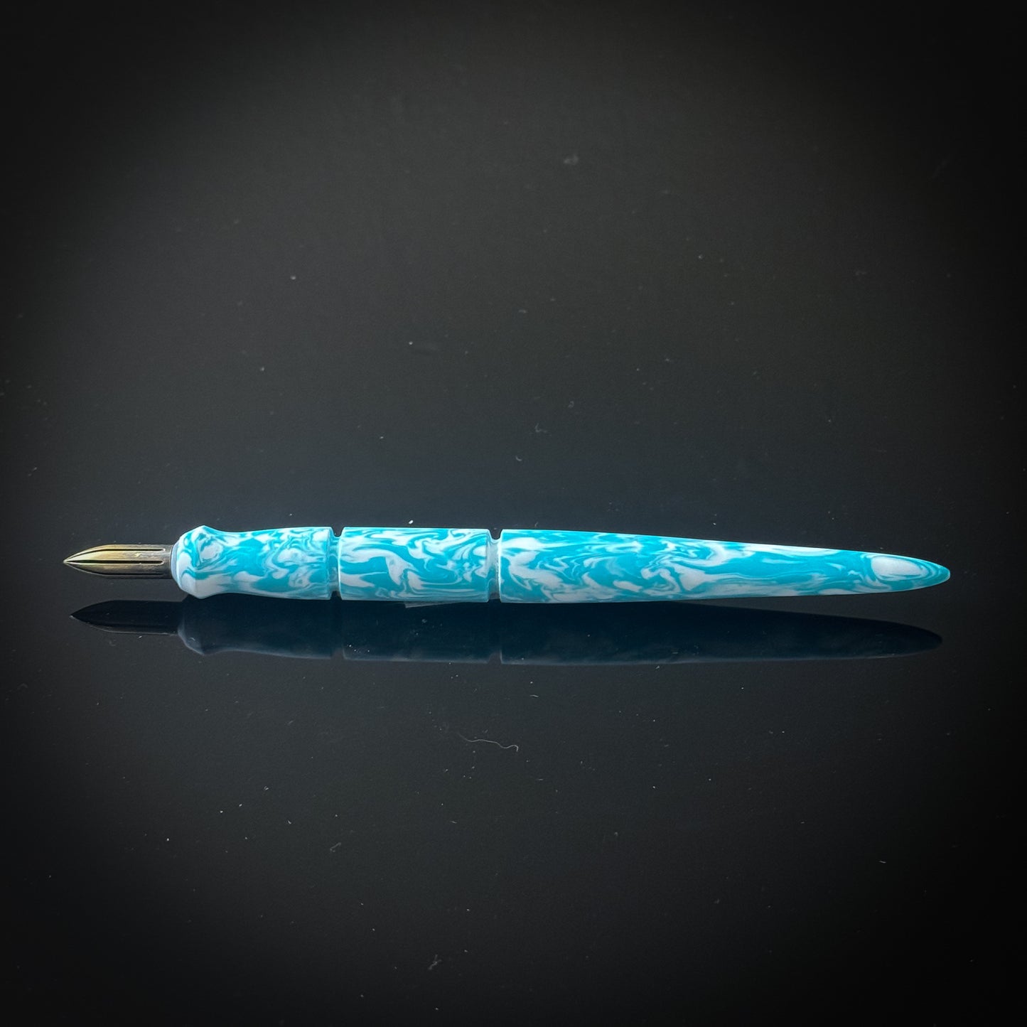 Mermaids Breath Contoured Nib Holder - Low Lustre Finish