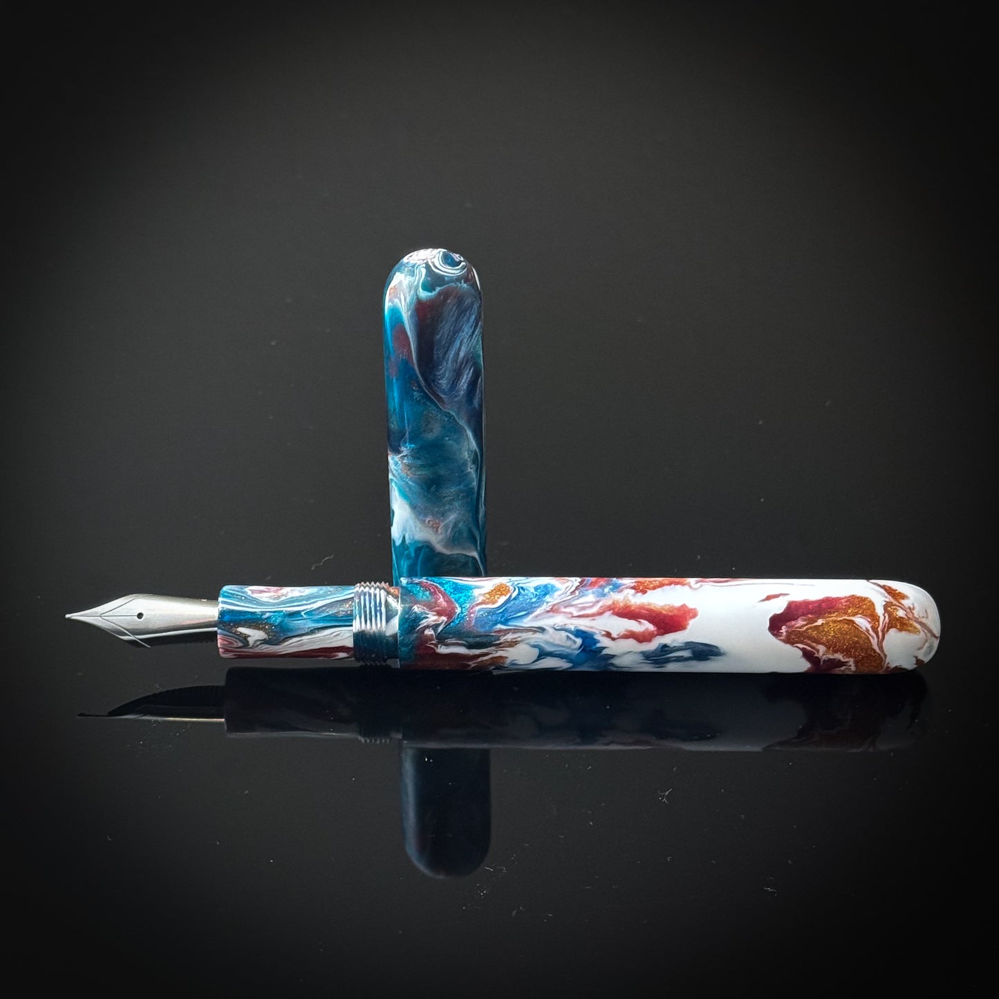 At the Edge of Oopsie  Elliott Model  Semi Gloss Finish -  Jowo Nib