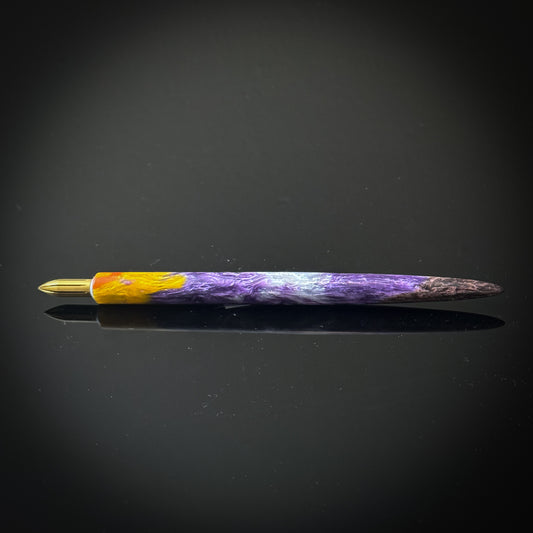 Lavender Sunset Slim Style Nib Holder Low Lustre Finish