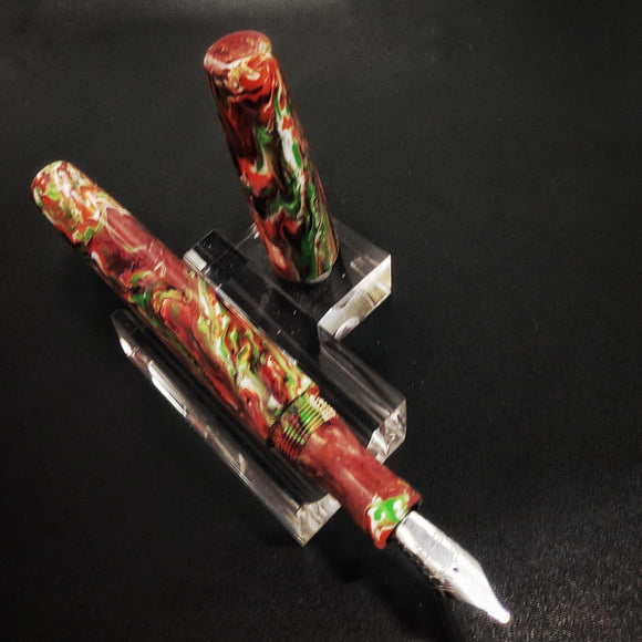 Red, Green and White Westwood Model - Jowo Nib