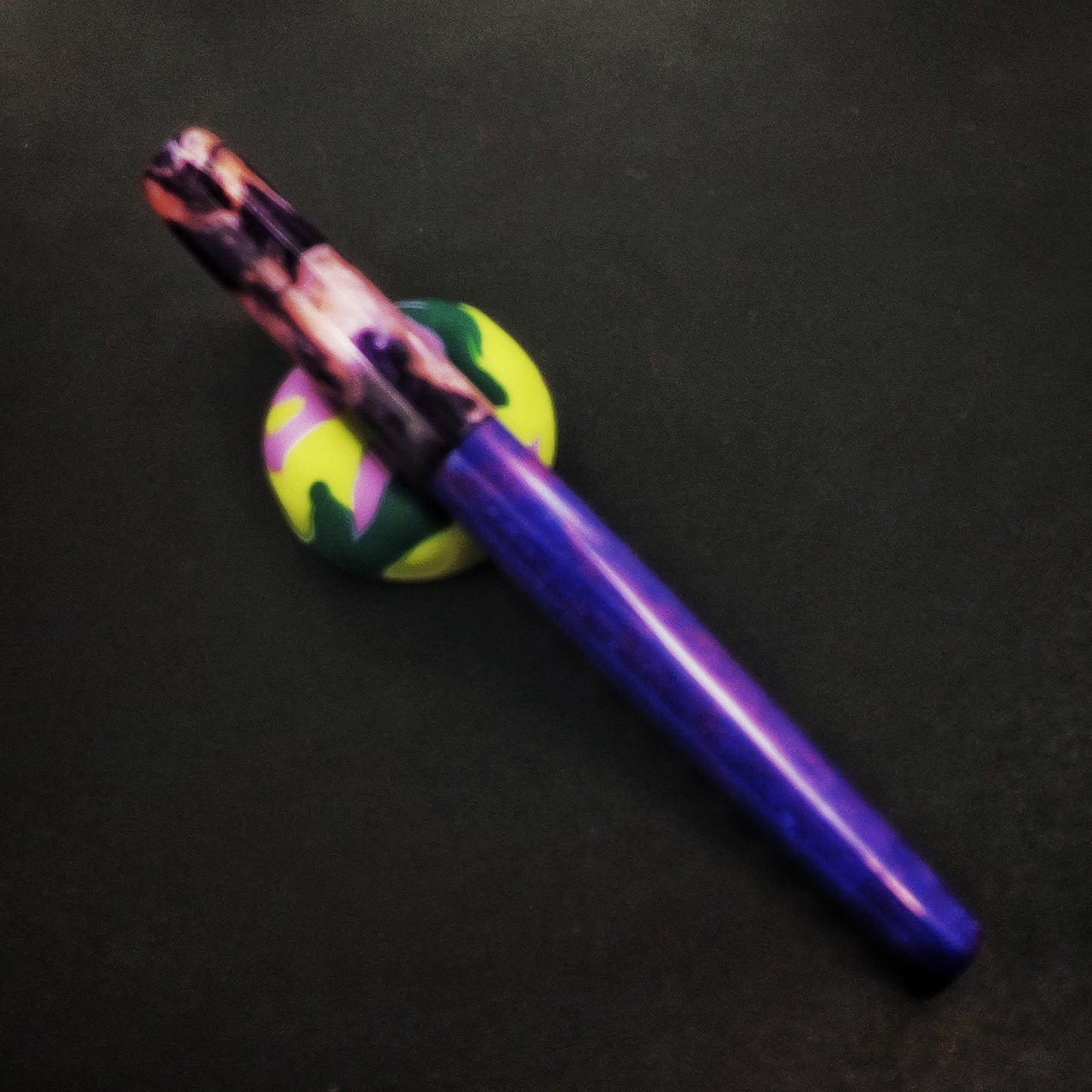 Custom Purple DiamondCast Morningside Model - Bock Nib