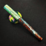 Tropical Fizz and Rusted Butterknife Shadyside Fountain Pen - Bock nib