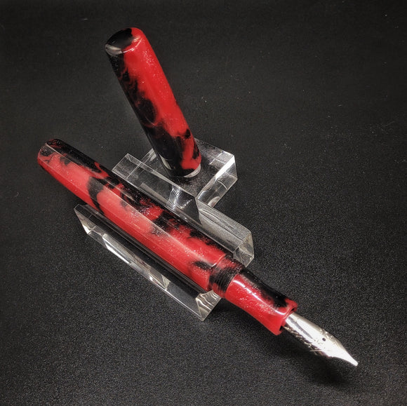 Red and Black Modified Westwood Model - Jowo Nib